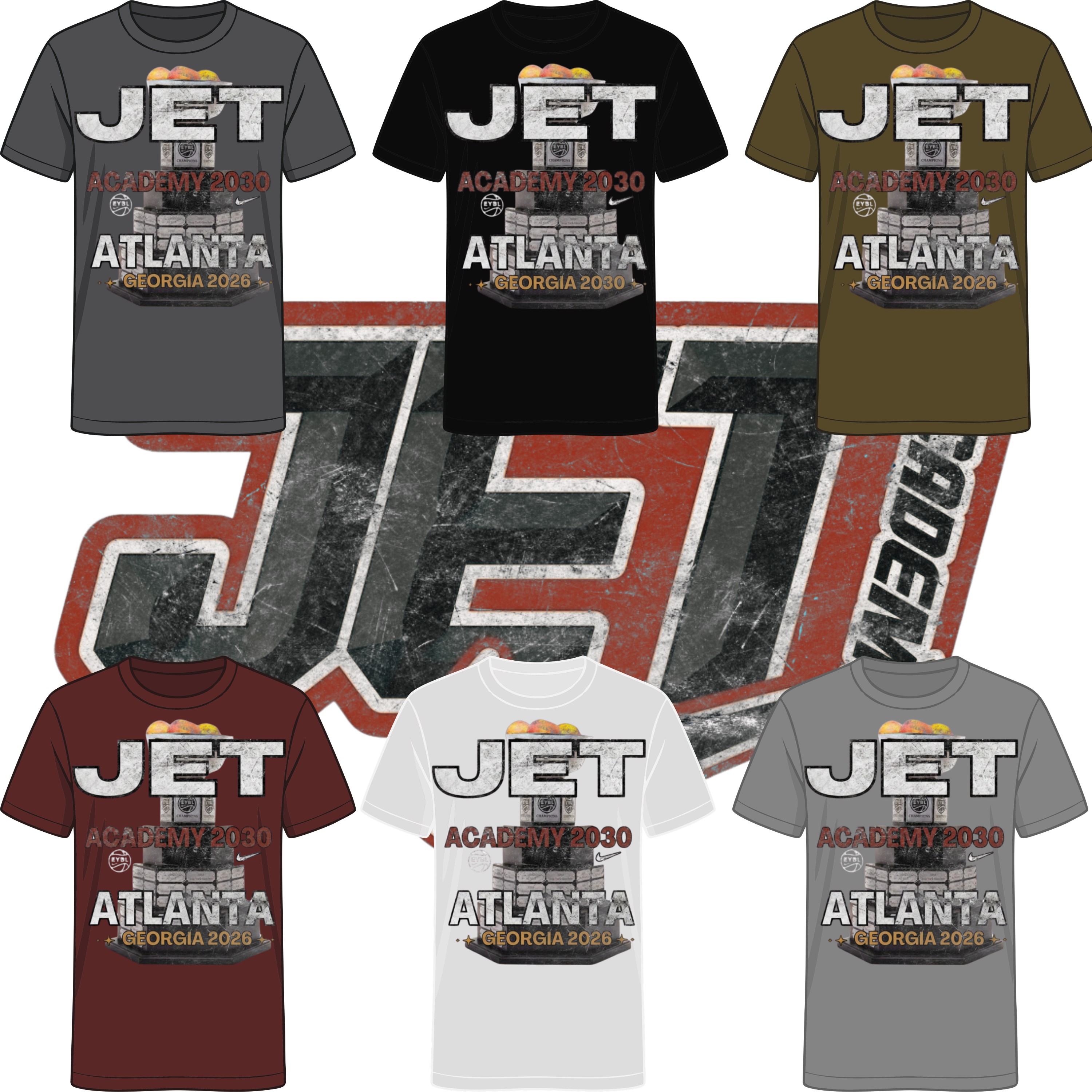 Jet Academy peach jam 2026 t shirts