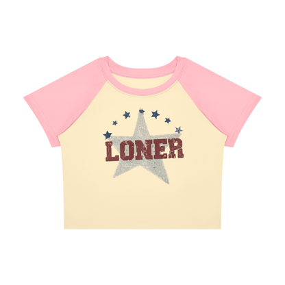 Women’s Raglan Color Block Baby T-Shirt
