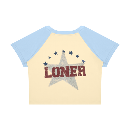 Women’s Raglan Color Block Baby T-Shirt