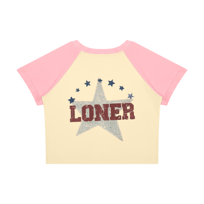 Women’s Raglan Color Block Baby T-Shirt