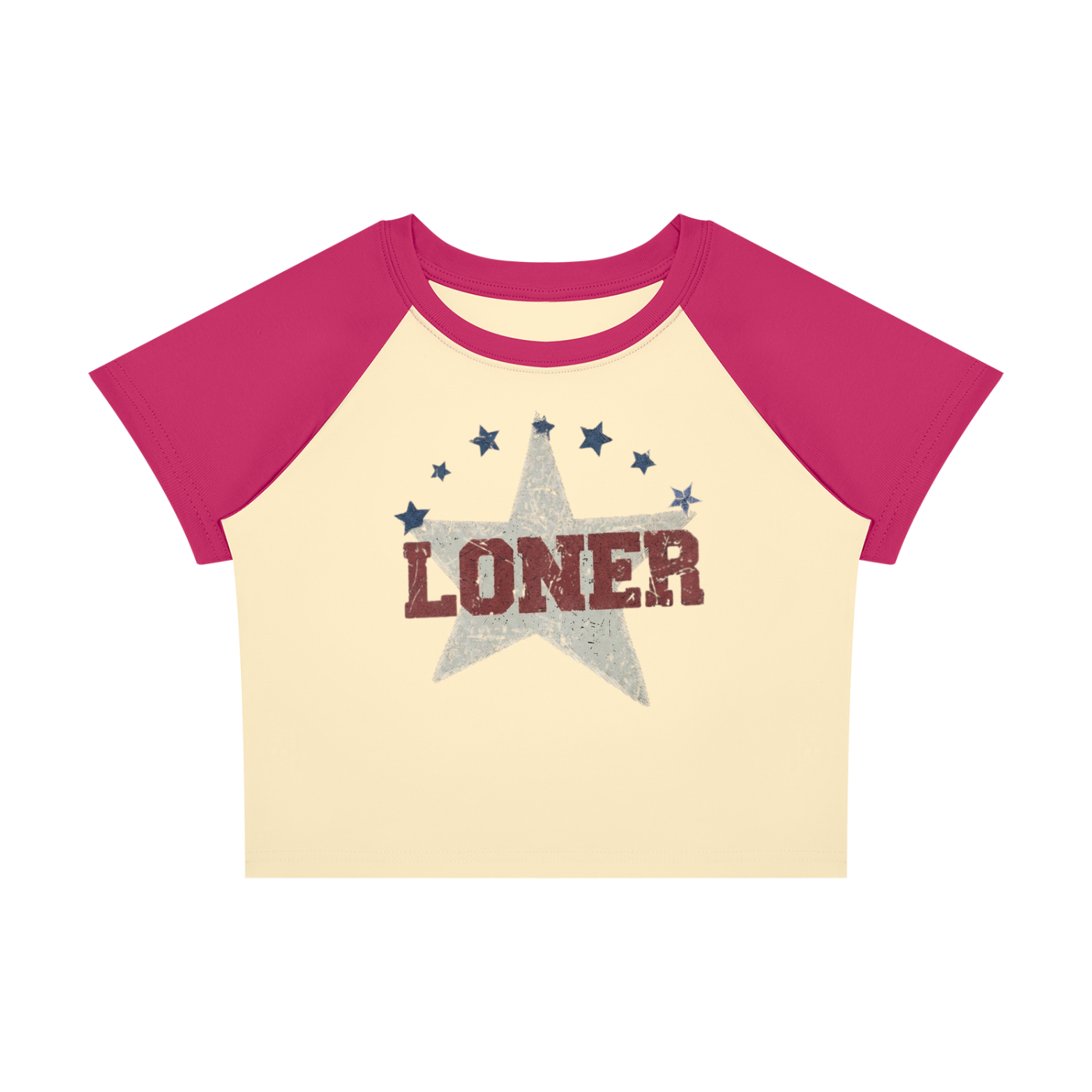 Women’s Raglan Color Block Baby T-Shirt