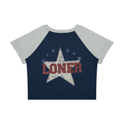Women’s Raglan Color Block Baby T-Shirt