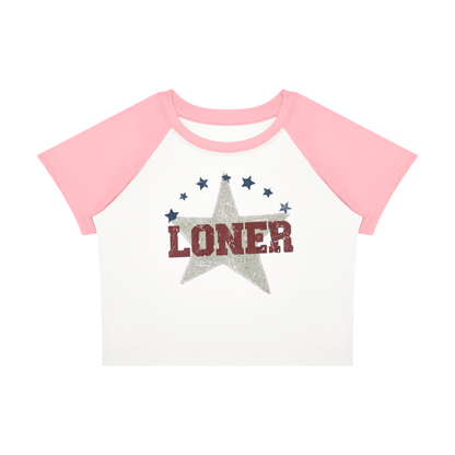 Women’s Raglan Color Block Baby T-Shirt