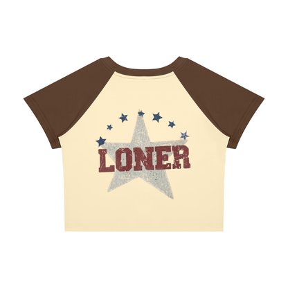 Women’s Raglan Color Block Baby T-Shirt