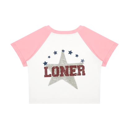 Women’s Raglan Color Block Baby T-Shirt