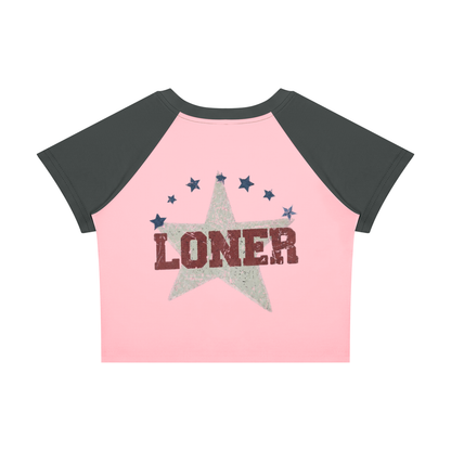 Women’s Raglan Color Block Baby T-Shirt