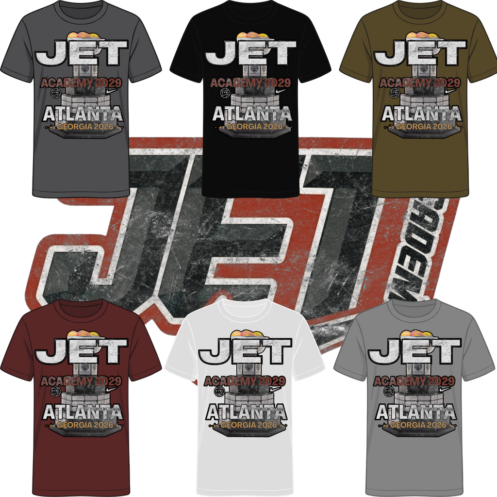 Jet Academy peach jam 2026 t shirts