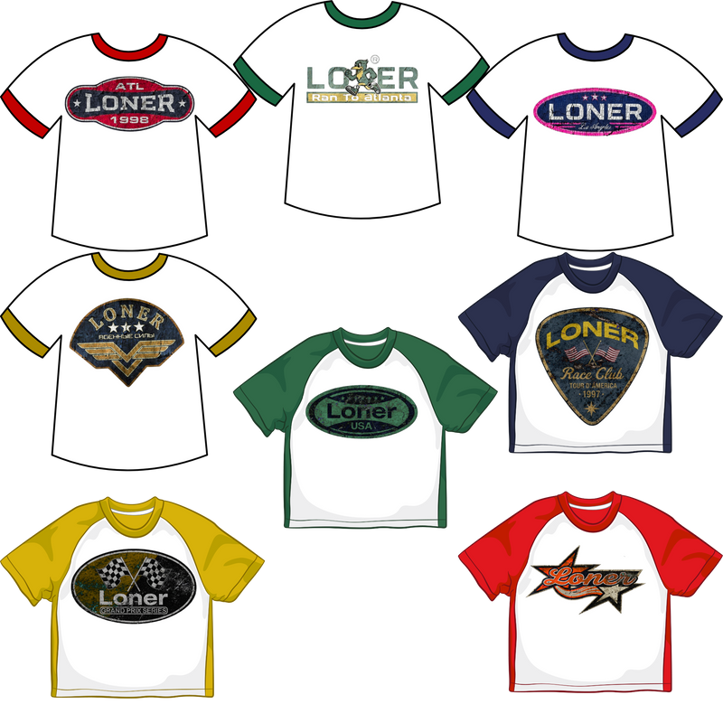 LONER Tシャツ S vintage graphic loner t-shirts