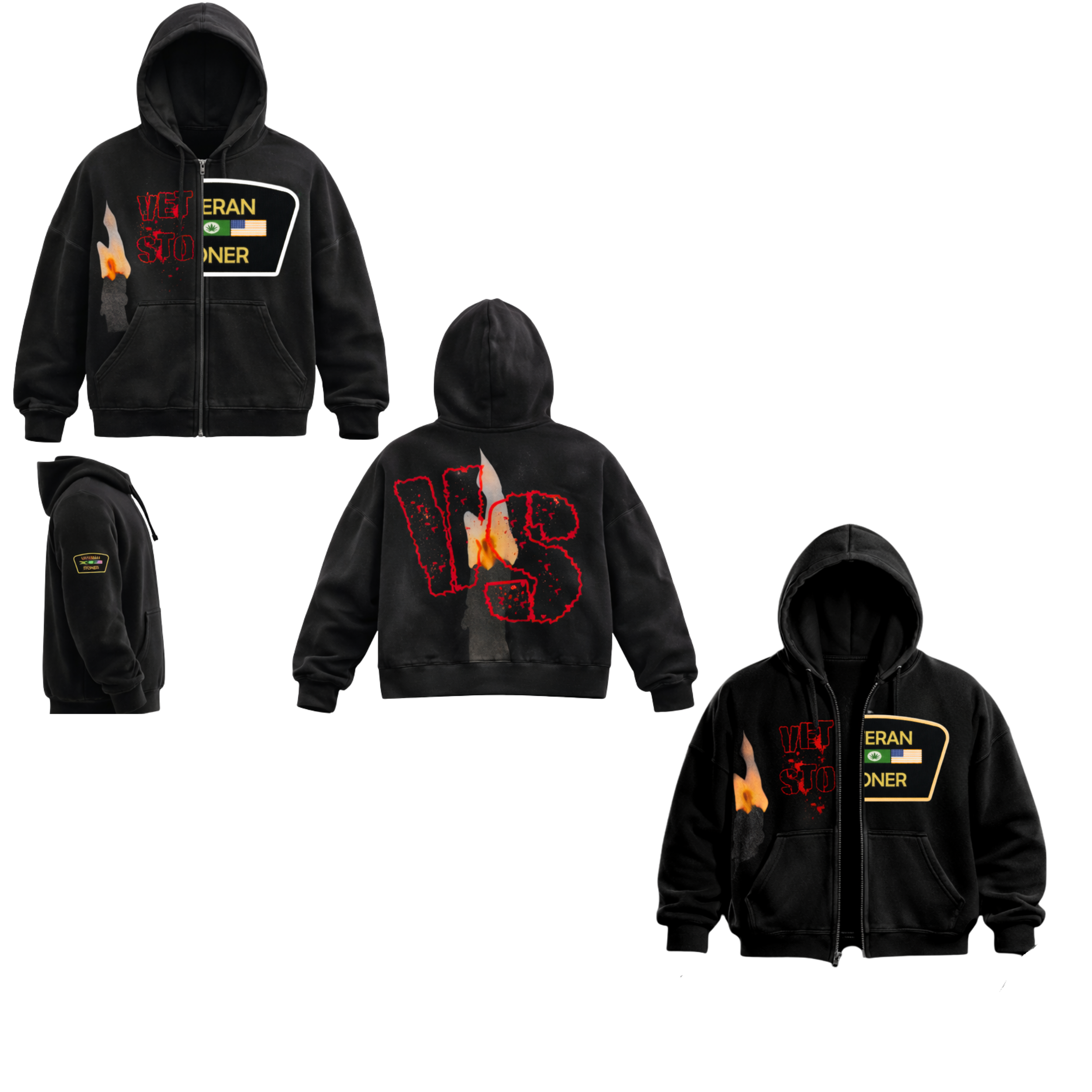 Veteran Stoner vintage hoodie