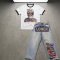 Loner race car jeans