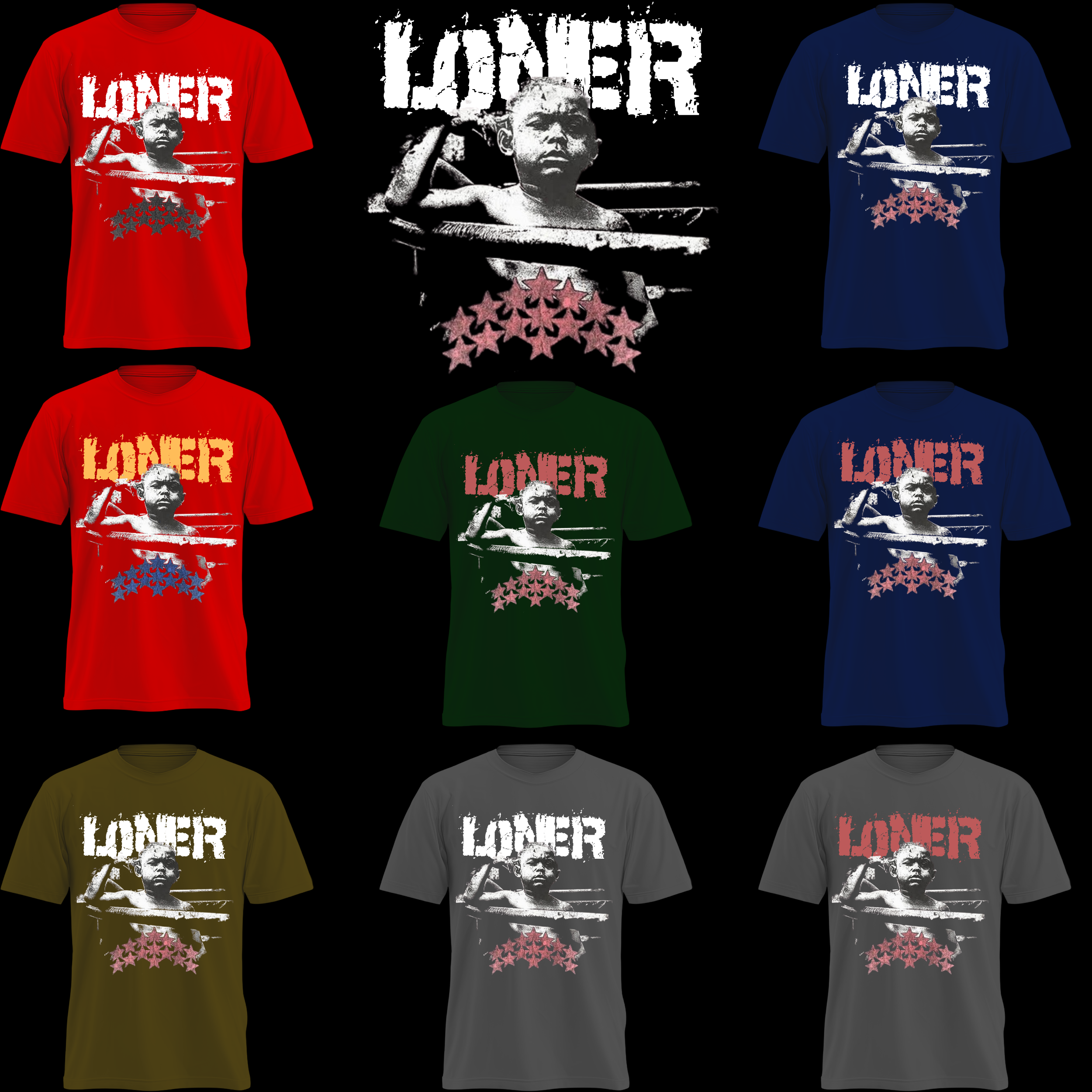 Loner vintage do it for the kids tee