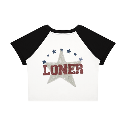 Women’s Raglan Color Block Baby T-Shirt