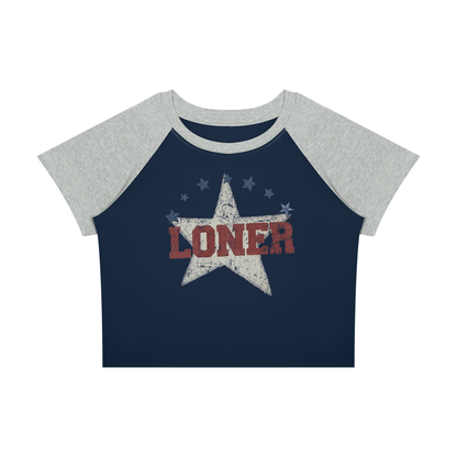 Women’s Raglan Color Block Baby T-Shirt