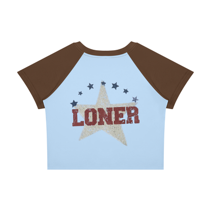 Women’s Raglan Color Block Baby T-Shirt