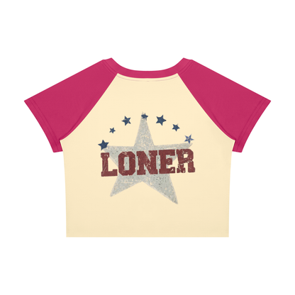 Women’s Raglan Color Block Baby T-Shirt